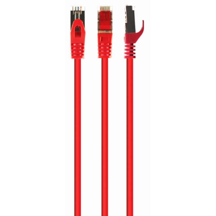 Gembird PP6A-LSZHCU-R-0.5M Red Network Cable 0.5 m Cat6a S/FTP (S-STP)