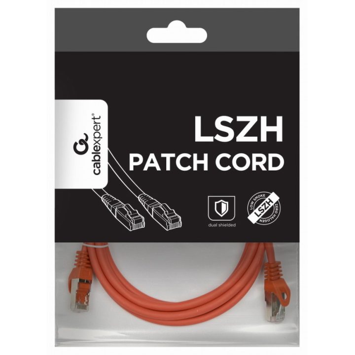 Gembird PP6A-LSZHCU-R-0.5M cable de red Rojo 0,5 m Cat6a S/FTP (S-STP)