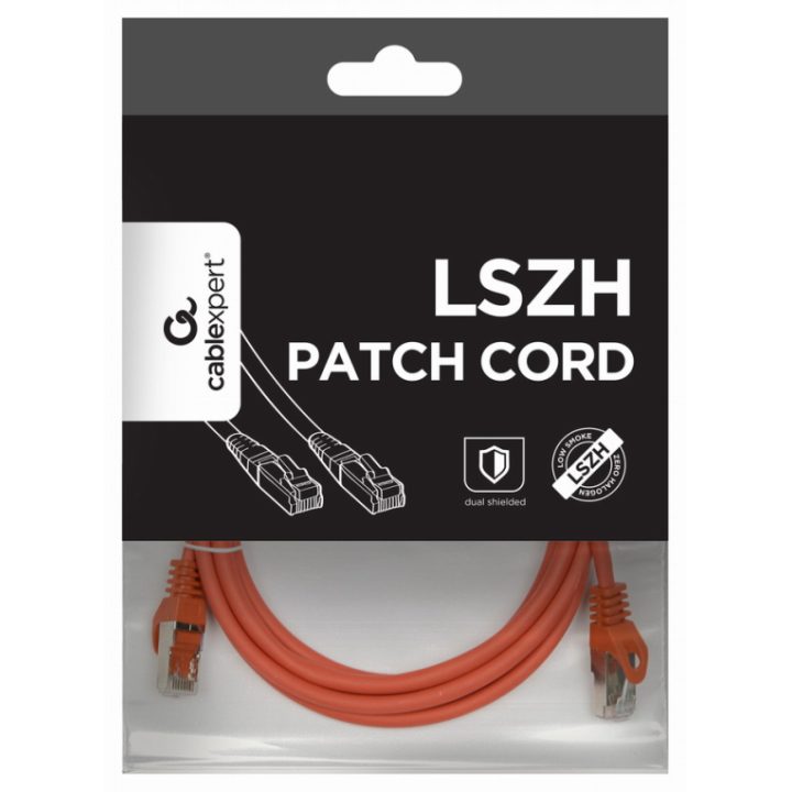 Gembird PP6A-LSZHCU-R-0.5M Red Network Cable 0.5 m Cat6a S/FTP (S-STP)