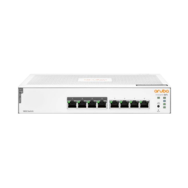 HPE ARUBA HPE NW IOn 1830 8xGbE 4 PoE 65W Switch (JL811A)