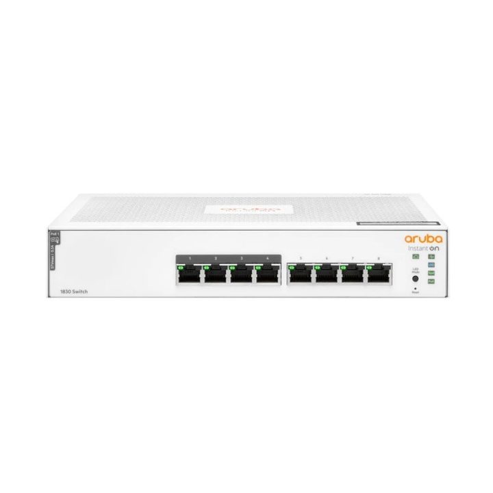 HPE ARUBA HPE NW IOn 1830 8xGbE 4 PoE 65W Switch (JL811A)