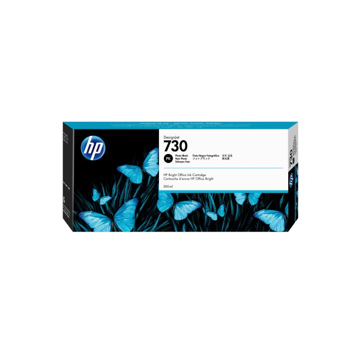 HP Cartucho de tinta DesignJet 730 preto fotográfico de 300 ml