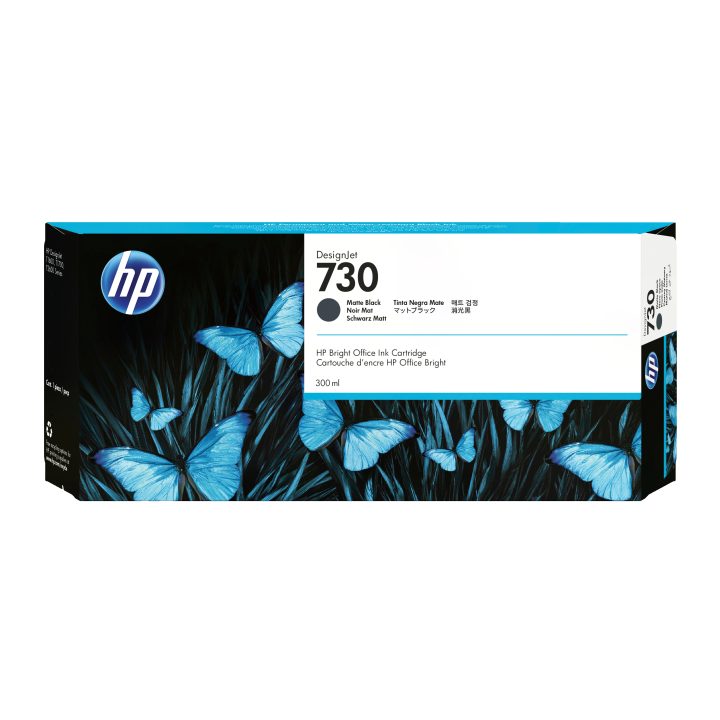 HP DesignJet 730 Matte Black Ink Cartridge 300 ml