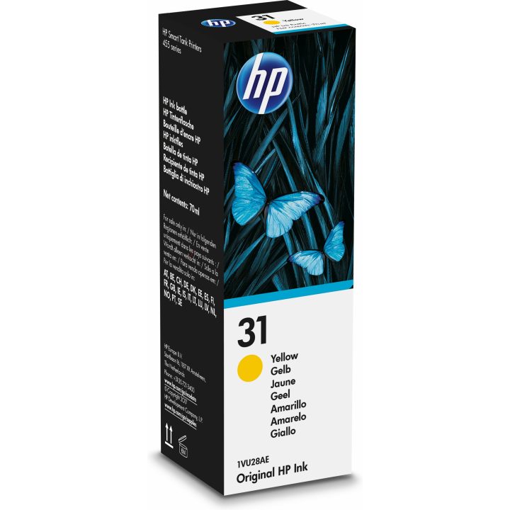 HP Original 31 Yellow Ink Bottle 70 ml