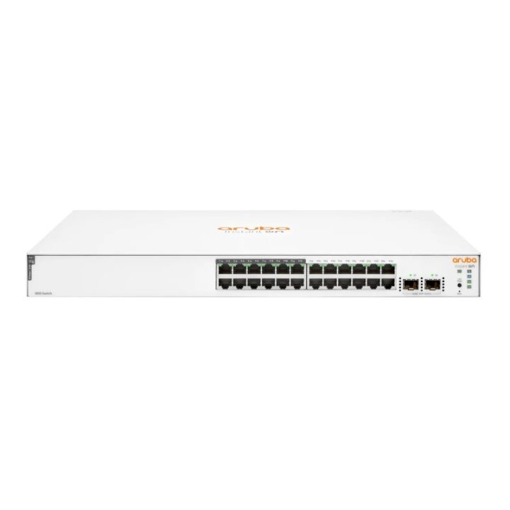 HPE Aruba Instant On 1830 Smart 24G 2SFP PoE+ 195W Switch (JL813A)