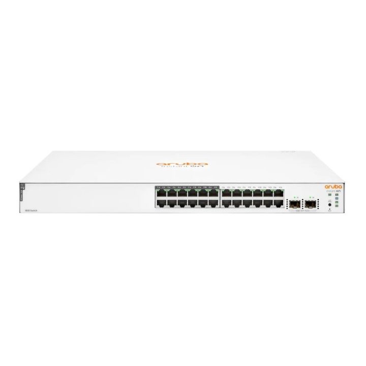 HPE Aruba Instant On 1830 Smart 24G 2SFP PoE+ 195W Switch (JL813A)