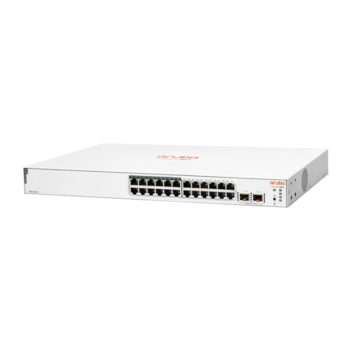 HPE Aruba Instant On 1830 Smart 24G 2SFP PoE+ 195W Switch (JL813A)