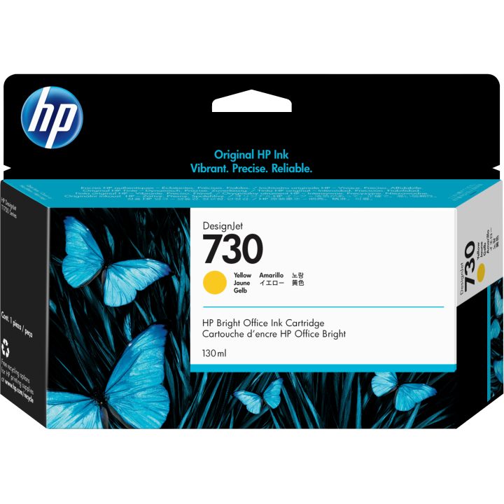 HP DesignJet 730 Yellow Ink Cartridge 130 ml