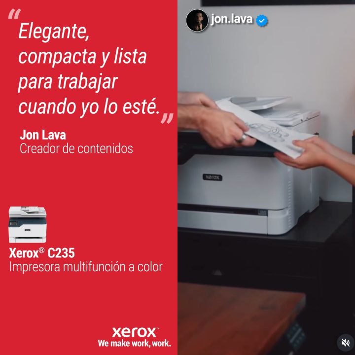 Xerox C235 A4 22 ppm Sem Fios Cópia/Impressão/Scan/Fax PS3 PCL5e/6…