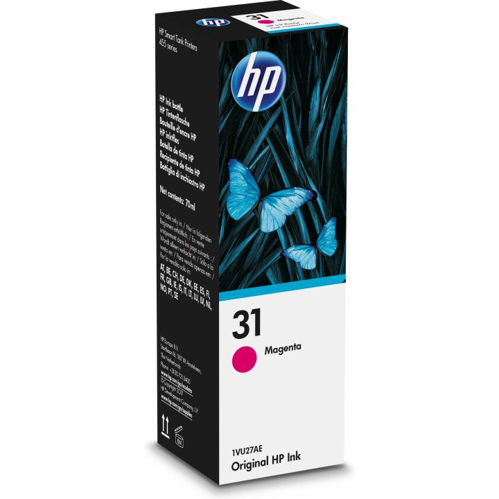 HP Garrafa de Tinta Original 31 magenta 70 ml