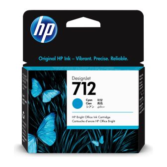 HP Cartucho de Tinta DesignJet 712 ciano de 29 ml