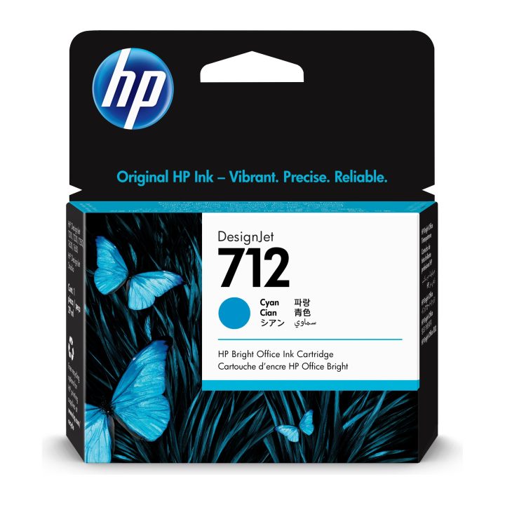 HP Cartucho de Tinta DesignJet 712 ciano de 29 ml