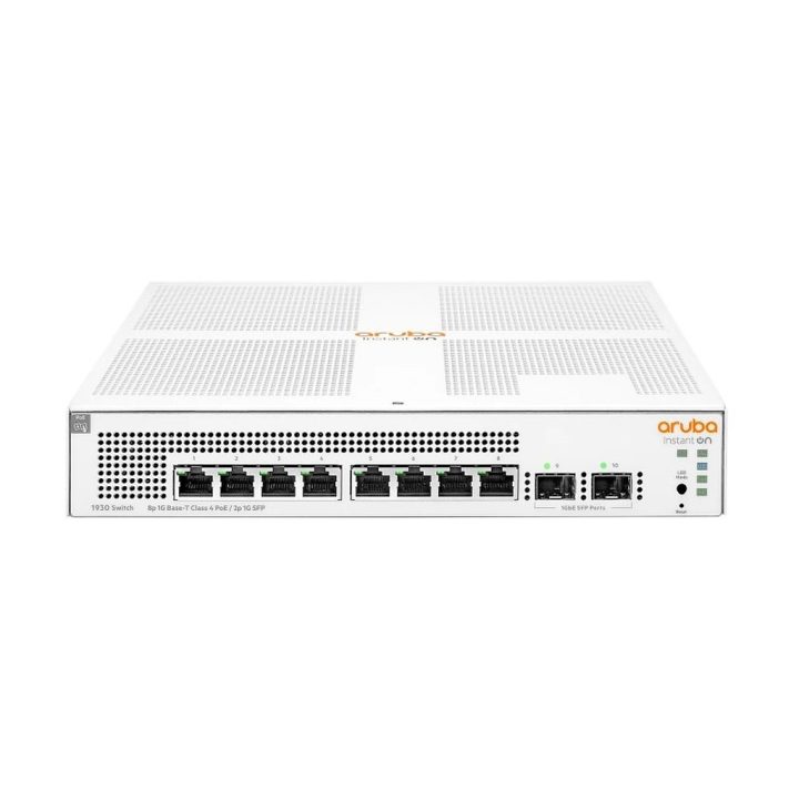 HPE Aruba Instant On 1930 Smart 8G 2SFP PoE+ 124W Switch (JL681A)
