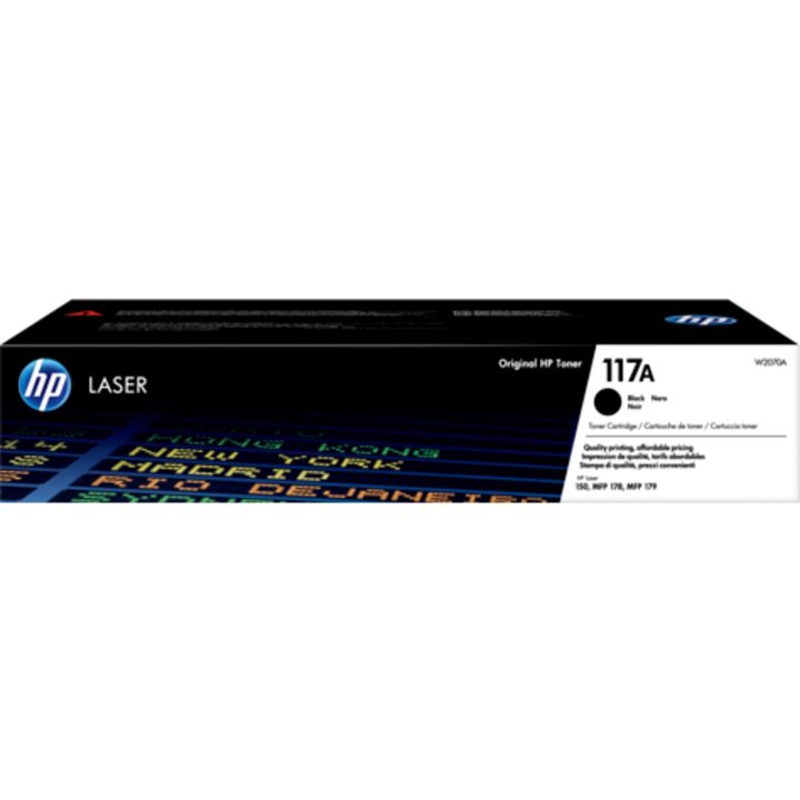 HP Original Laser 117A Black Toner Cartridge