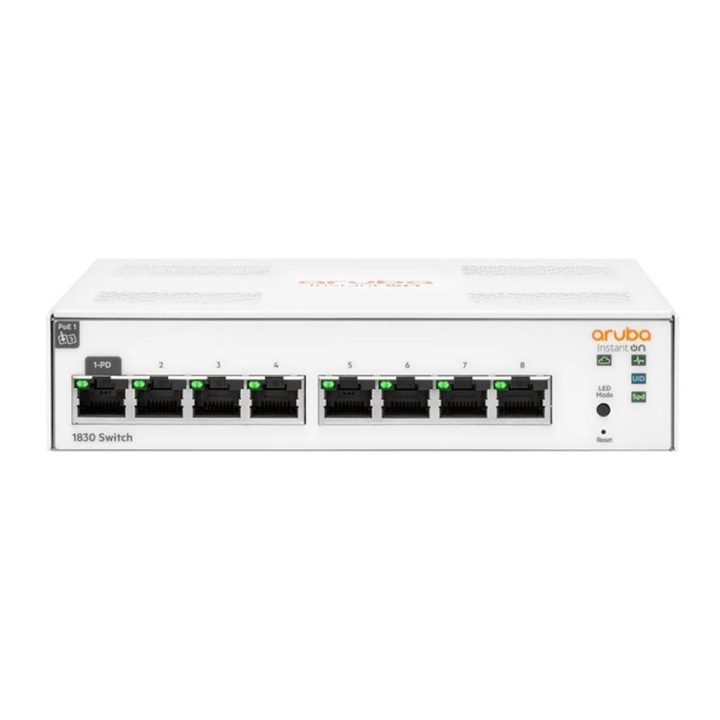 HPE ARUBA HPE NW IOn 1830 8xGbE Switch (JL810A)