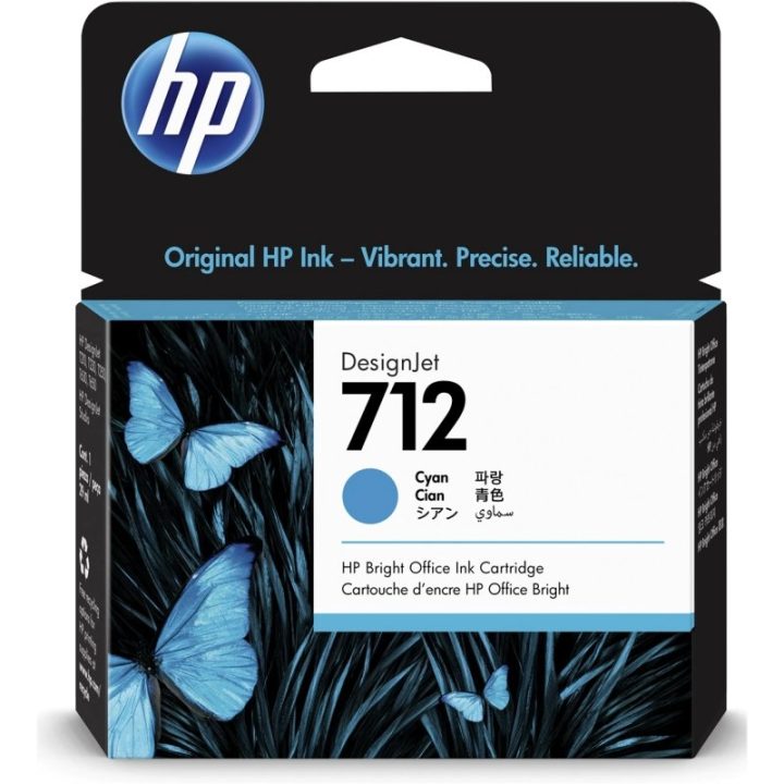 HP Cartucho de Tinta DesignJet 712 ciano de 29 ml