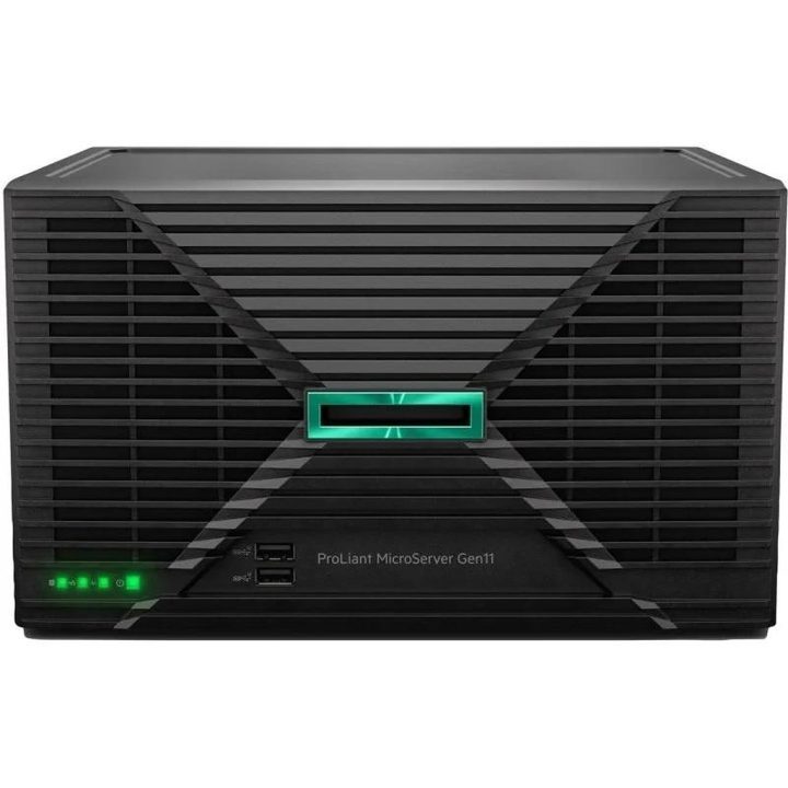HPE ProLiant MicroServer Gen11 G7400 2c 16GB-U 4LFF-NHP 1TB HDD 180W…