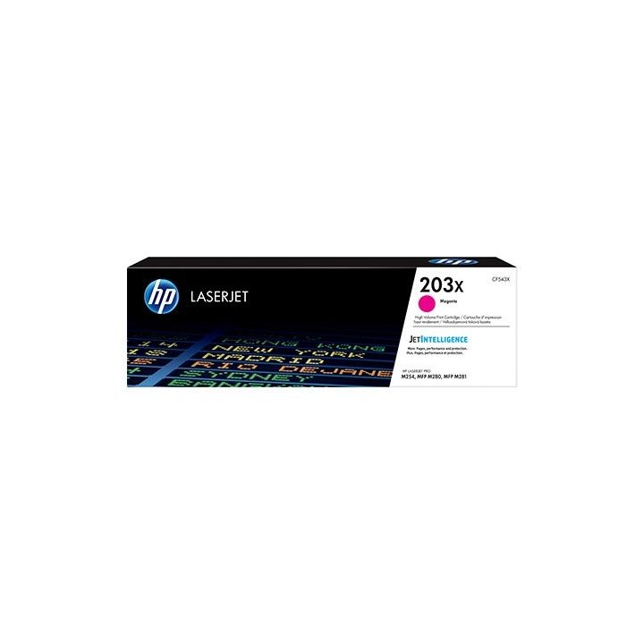 HP Original LaserJet 203X High Capacity Magenta Toner Cartridge