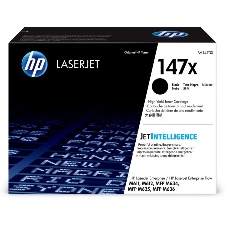 HP LaserJet Original 147X High Yield Black Toner Cartridge