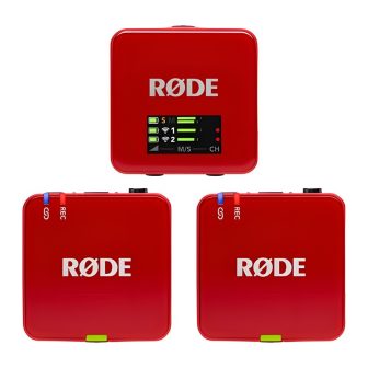 Microfono Rode wireless go iii red (WIGOGEN3RED)