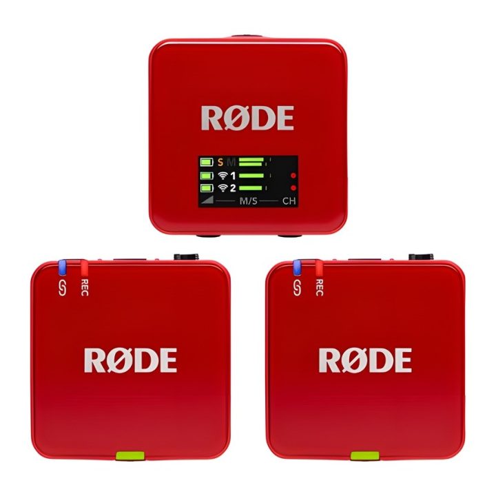 Microfono Rode wireless go iii red (WIGOGEN3RED)
