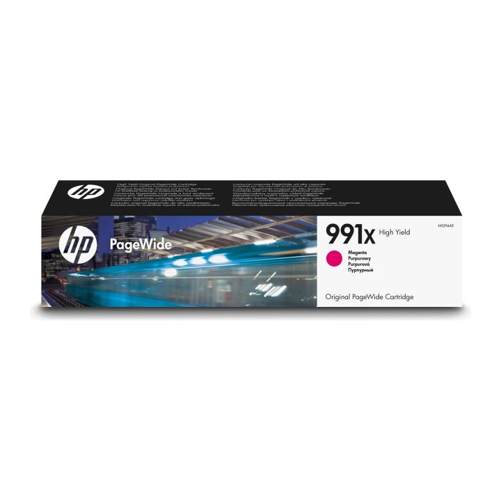 HP Cartucho Original PageWide 991X de alta capacidad magenta