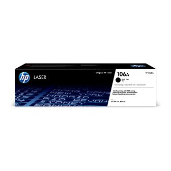 HP Cartucho de tóner Original Laser 106A negro