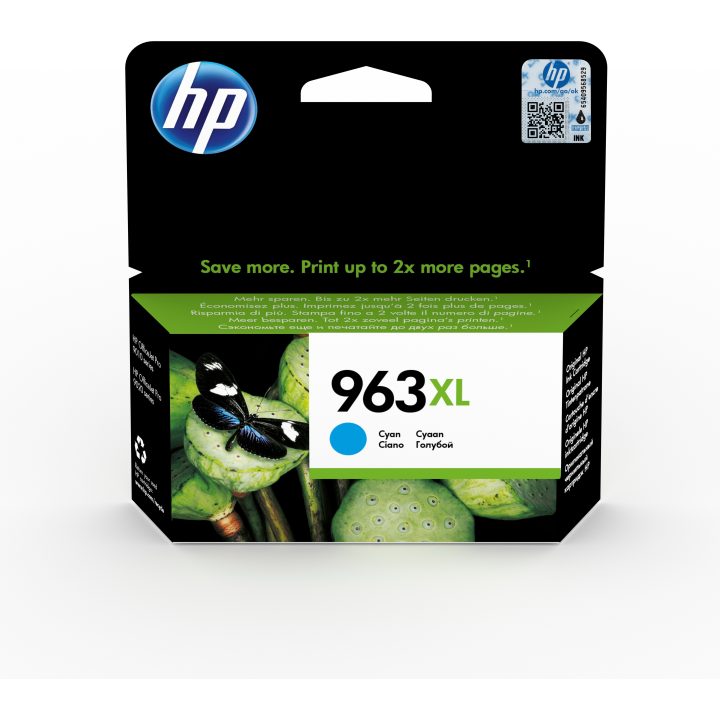 HP Cartucho de tinta Original 963XL preto de alta capacidade