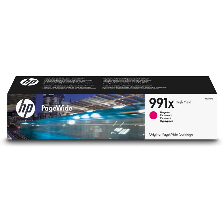 Cartucho Original HP PageWide 991X de alta capacidade magenta
