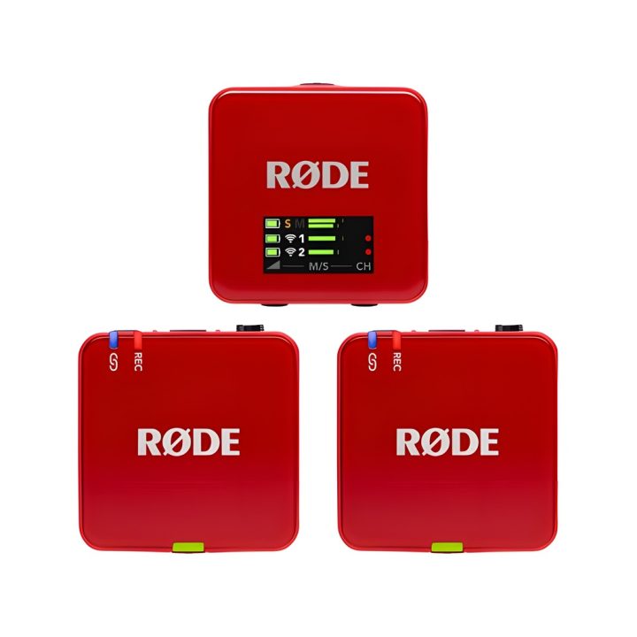 Microfone Rode wireless go iii vermelho (WIGOGEN3RED)