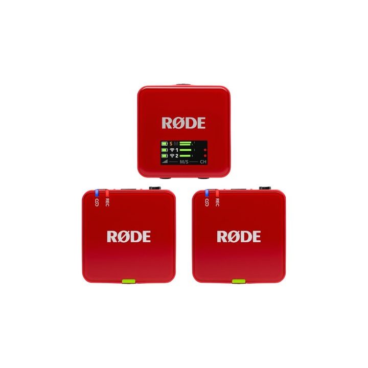 Rode Wireless GO III Microphone Red (WIGOGEN3RED)
