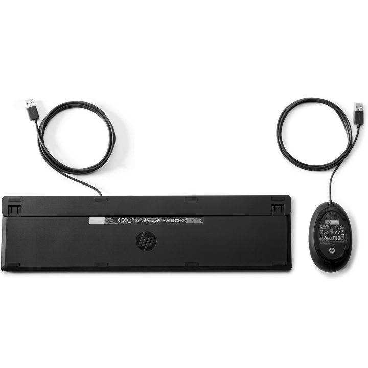 HP Teclado y ratón con cables Desktop 320MK · Teclado inglés