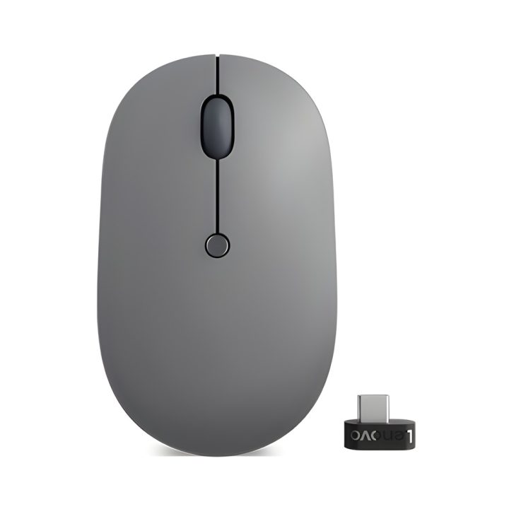 Lenovo Go rato de escritório ambidestro RF sem fios óptico 2400 DPI