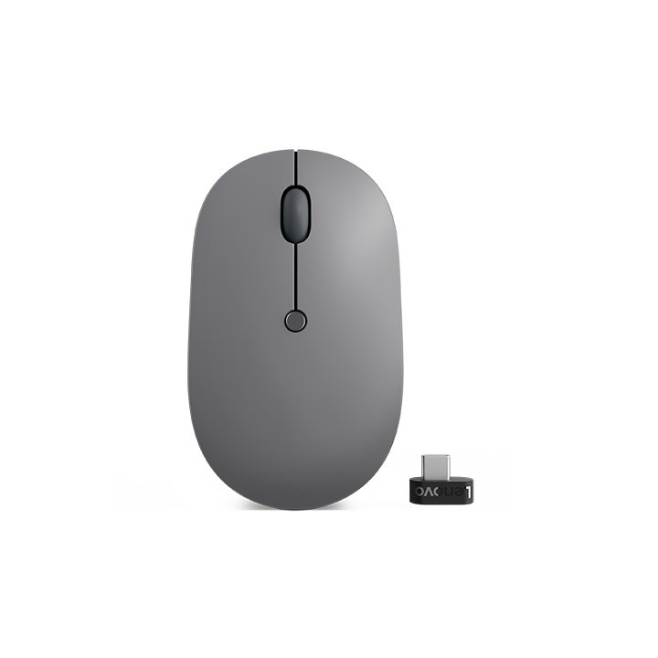 Lenovo Go ratón Oficina Ambidextro RF inalámbrico Óptico 2400 DPI