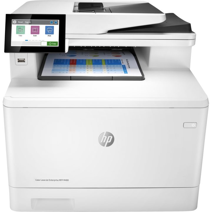 HP Color LaserJet Enterprise M480f Multifunction Printer
