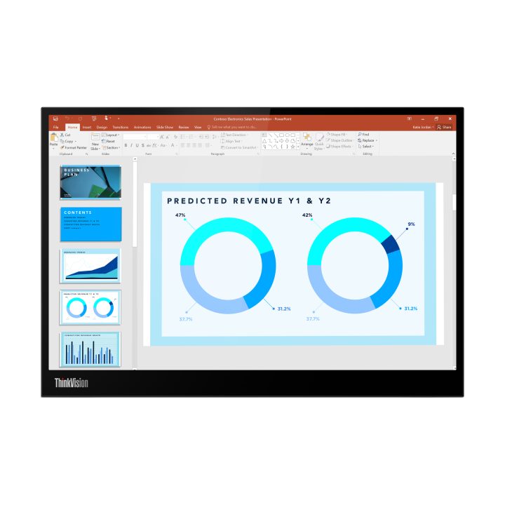 Lenovo ThinkVision M14d 14" 2240 x 1400 IPS