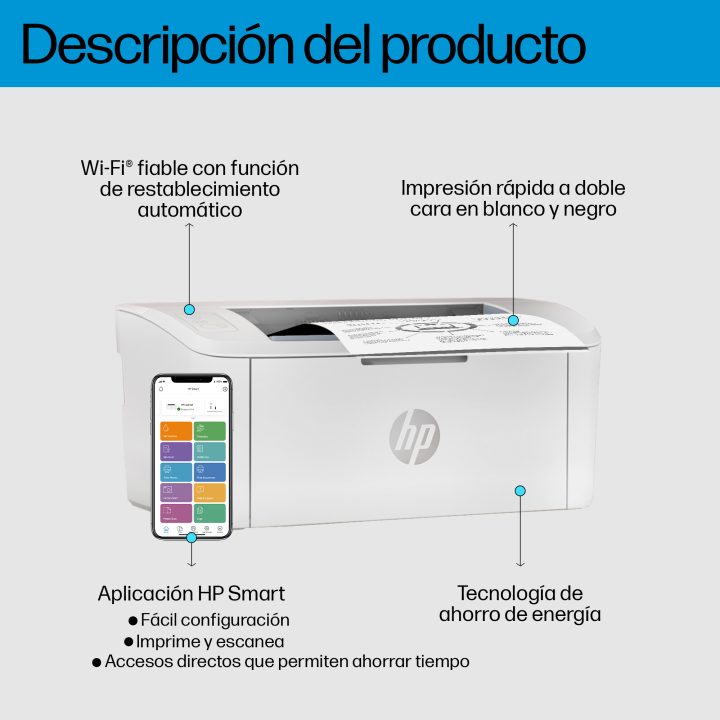HP LaserJet M110w Sem Fios Preto e Branco Impressora