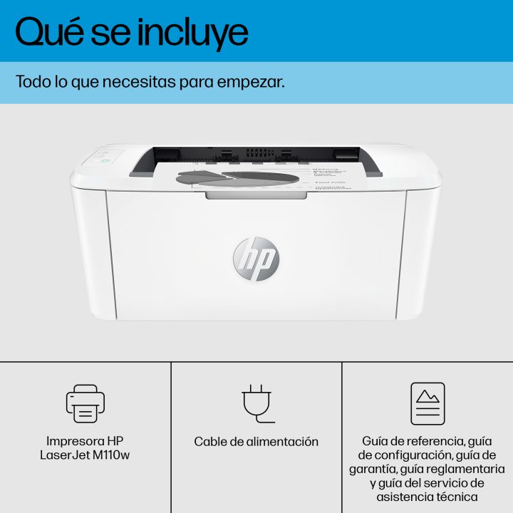 HP LaserJet M110w Wireless Black and White Printer