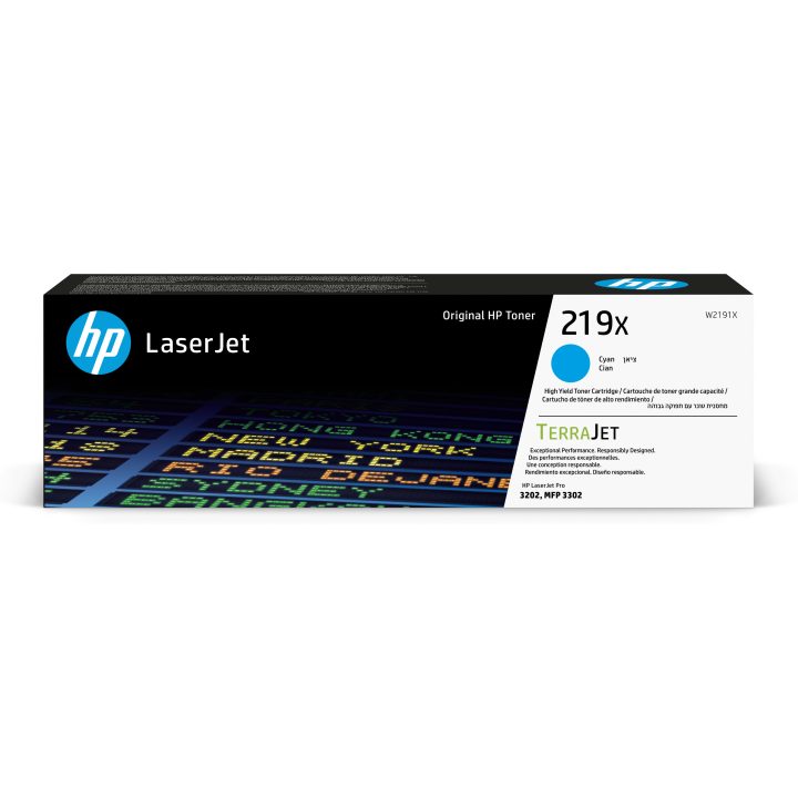 HP Original LaserJet 219X High Yield Cyan Toner Cartridge
