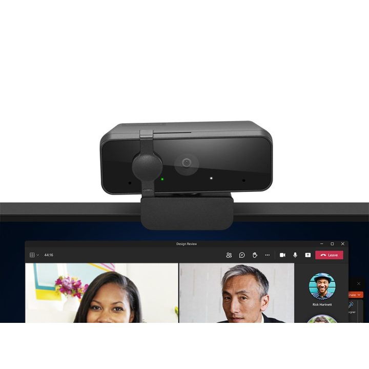 Lenovo Essential FHD Gen2 Webcam 1920 x 1080 Pixels USB 2.0 Black