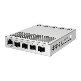 MikroTik CRS305-1G-4S+IN Switch de rede gerido, 1x Ethernet Gigabit…