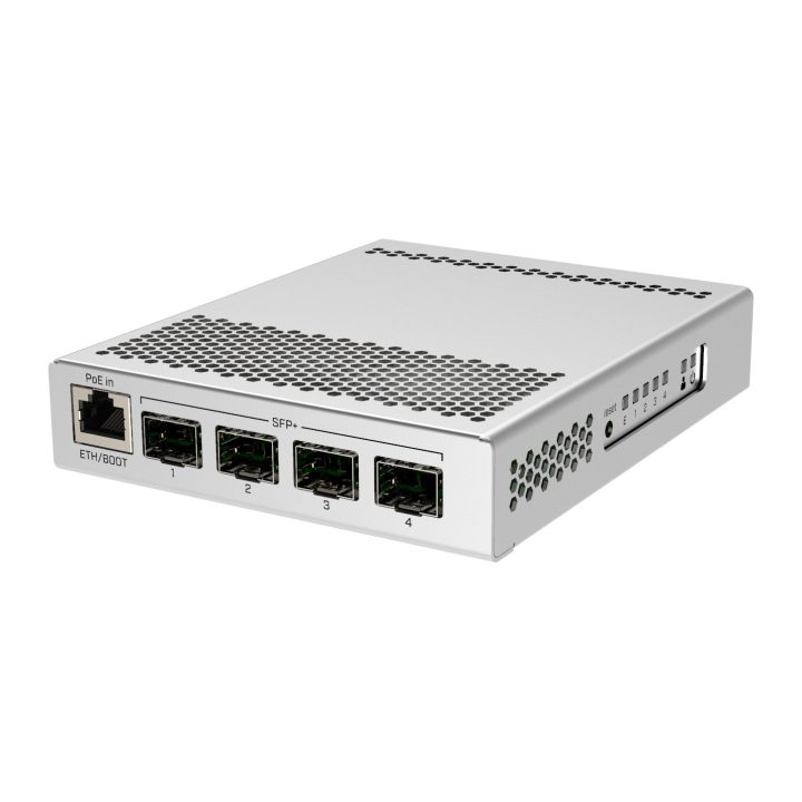 MikroTik CRS305-1G-4S+IN Switch de rede gerido, 1x Ethernet Gigabit…