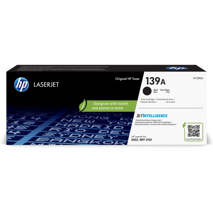 HP LaserJet Cartucho de Toner Original 139A preto