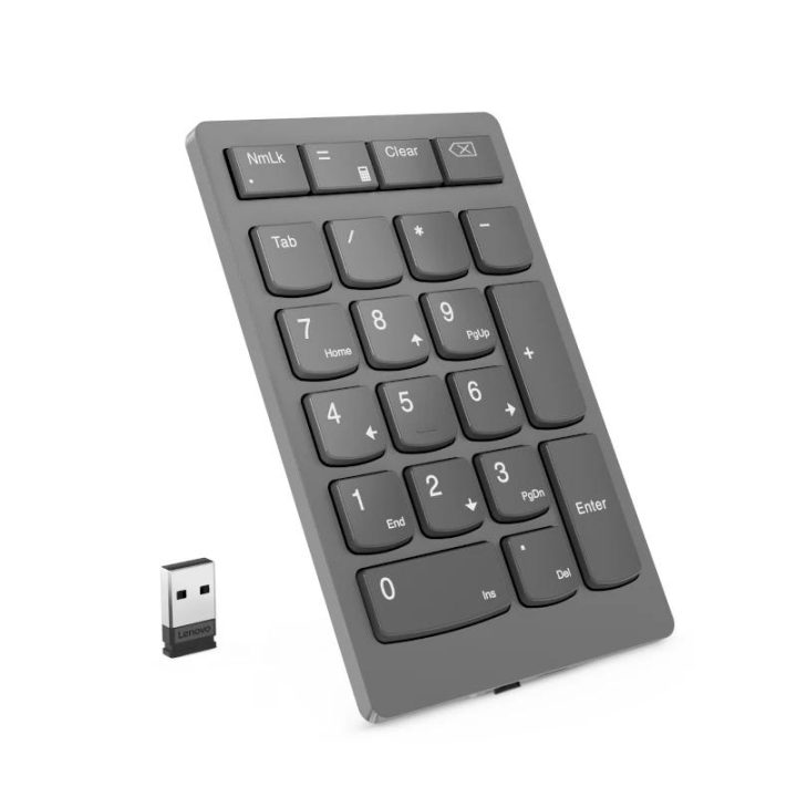 Lenovo 4Y41C33791 teclado numérico Universal RF inalámbrico Gris