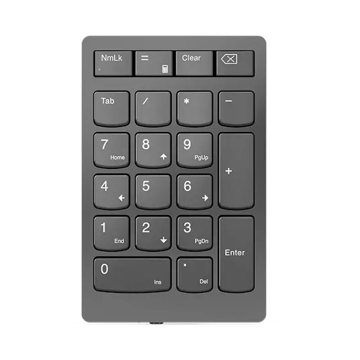Lenovo 4Y41C33791 Universal RF Wireless Numeric Keypad Gray