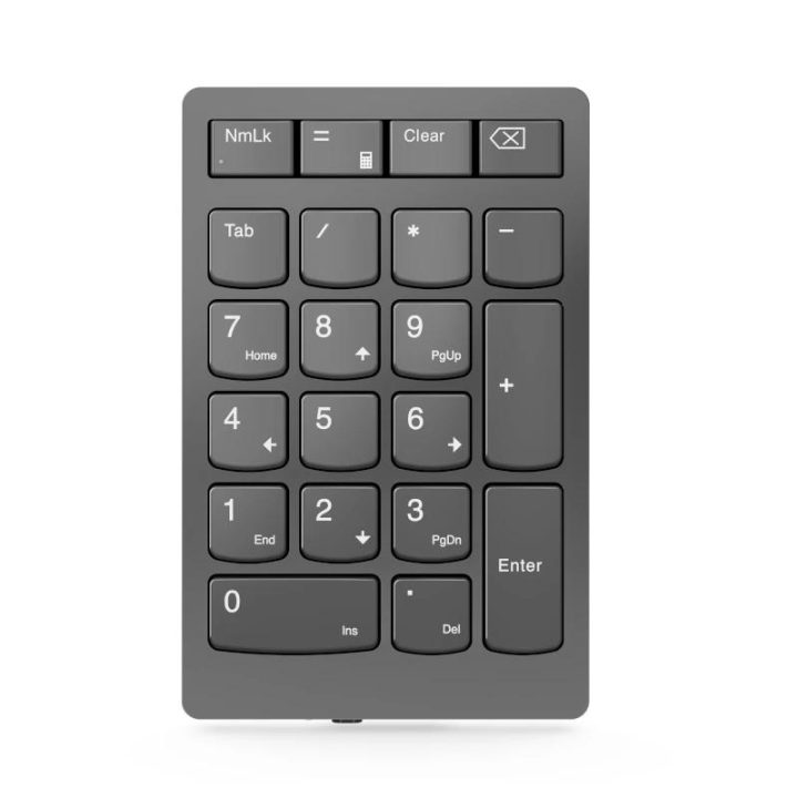 Lenovo 4Y41C33791 Universal RF Wireless Numeric Keypad Gray