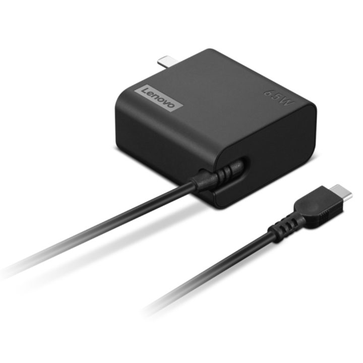 Lenovo 4X21L54610 power adapter and power supply Internal 65 W Black
