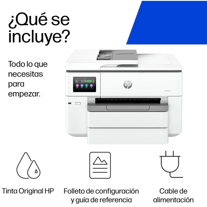 HP OfficeJet Pro 9730e Impressora Multifunções a Cores Sem Fios…