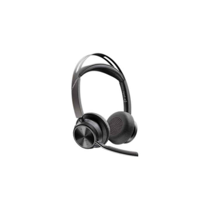 HP Poly Poly Voyager Focus 2 USB-C-C Headset + USB-C/A Adapter +…