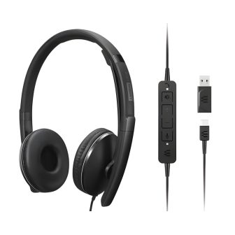 Lenovo 4XD1M45627 Headset Wired Over-Ear USB Type-C Black